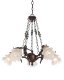 Подвесная люстра Lumien Hall Эльза H17050/5PCRG. 