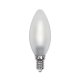 Лампа светодиодная Uniel (UL-00000305) E14 6W 3000K матовая LED-C35-6W/WW/E14/FR PLS02WH. 
