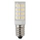 Лампа светодиодная ЭРА E14 5W 2700K прозрачная LED T25-5W-CORN-827-E14. 
