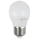 Лампа светодиодная ЭРА E27 7W 2700K матовая LED P45-7W-827-E27. 