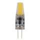 Лампа светодиодная ЭРА G4 1,5W 4000K прозрачная LED JC-1,5W-12V-COB-840-G4. 