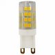 Лампа светодиодная ЭРА G9 5W 2700K прозрачная LED JCD-5W-CER-827-G9. 