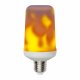 Лампа светодиодная Uniel декоративная (UL-00003360) E27 6W матовая LED-L60-6W/FLAME/E27/FR PLD01WH. 