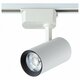 Трековый светильник однофазный Crystal Lux CLT 0.31 006 20W WH. 