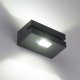 Настенный светильник уличный  1611 TECHNO LED алмазный серый NEREY. 
