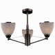 Потолочная люстра Natali Kovaltseva Chambery Chamb&eacute;ry 75113-3C GRAY, CHROME. 