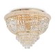 Потолочная люстра Ideal Lux Dubai PL24 Ottone. 
