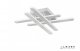 Потолочная люстра iLedex Railing 6322/4 WH. 