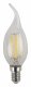 Лампа светодиодная филаментная ЭРА E14 11W 2700K прозрачная F-LED BXS-11W-827-E14 Б0047001. 