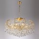 Подвесная люстра Crystal Lux Hollywood SP-PL8 Gold D800. 