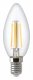 Лампа светодиодная филаментная Thomson E14 11W 4500K свеча прозрачная TH-B2072. 
