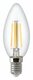 Лампа светодиодная филаментная Thomson E14 9W 6500K свеча прозрачная TH-B2370. 