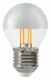 Лампа светодиодная филаментная Thomson E27 4W 4500K шар прозрачная TH-B2376. 