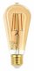 Лампа светодиодная филаментная ЭРА E27 7W 2400K прозрачная F-LED ST64-7W-824-E27 gold Б0047664. 