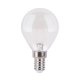 Лампа светодиодная филаментная Elektrostandard E14 6W 3300K матовая 4690389041389. 