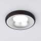 Встраиваемый светильник Elektrostandard 118 MR16 серебро/черный 4690389168949. 