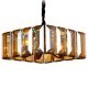 Подвесной светильник Ambrella light Traditional 6 TR5150 CF/TI кофе/янтарь E14/6 max 40W 500*500*1000. 
