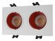 Встраиваемый светильник Denkirs DK3072-WH+RD. 