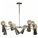 Подвесная люстра Loft IT Halley 10046/8 Gold. 