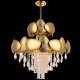 Подвесная люстра Natali Kovaltseva Valencia VALENCIA 91009/8C GOLD. 