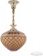Подвесной светильник Bohemia Ivele Crystal 7003P 7003P/23 GW Amber-White/H-1B. 