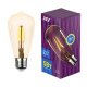 Лампа светодиодная филаментная REV VINTAGE ST64 E27 5W DECO Premium теплый свет груша 32435 5. 