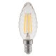 Лампа светодиодная филаментная Elektrostandard E14 7W 4200K прозрачная 4690389041433. 