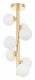 Подвесная люстра Lumina Deco Marsiada LDC 6033-7 F.GD. 