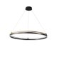 Подвесная люстра Crystal Lux FERNANDO&nbsp;SP88W&nbsp;LED&nbsp;D1000&nbsp;BLACK/GOLD. 