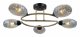 Потолочная люстра Illumico IL0300-5CSQ-79 BK AB. 