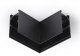 Коннектор L-образный для накладного шинопровода Ambrella light Track System Magnetic GL3372. 