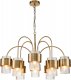 Подвесная люстра Indigo ELEGANZA 12019/A/8P Brass V000323. 