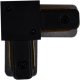 Коннектор L-образный Reluce RL 06038 corner connector BK. 