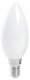 Лампа светодиодная Feron E14 15W 2700K Свеча Матовая 38255. 