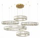 Подвесной светильник Loft IT Crystal ring 10135/5 Gold. 