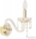 Бра Bohemia Ivele Crystal 104 104B/1/165 G. 