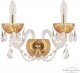Бра Bohemia Ivele Crystal 5402 5402B/2/165 G Amber/M-1G. 
