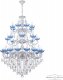 Подвесная люстра Bohemia Ivele Crystal AL7801 AL78101/16+8+8/300/3d B WMN P Aquamarine/M-1F. 
