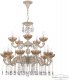 Подвесная люстра Bohemia Ivele Crystal AL7901 AL79101/10+5/250/2D A WMG P Shampan/M-1G. 