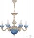 Подвесная люстра Bohemia Ivele Crystal AL7901 AL79101P/6/175 WMG P Aquamarine/M-1F. 