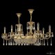 Подвесная люстра Bohemia Ivele Crystal Verona 72153/10/250/600 G. 