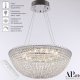 Подвесная люстра APL LED Sicilia SH501.0.50.A.LED-DIM.Ni. 