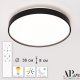 Потолочный светильник APL LED Toscana 3315.XM302-2-374/24W Black. 