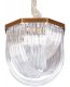 Подвесная люстра DeLight Collection Murano Glass A001-400 L4 brass/clear. 