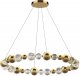 Подвесной светильник DeLight Collection Elliot Diamante MD21001002-1F gold. 