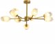Потолочная люстра DeLight Collection KM1245P KM1245P-9 brass. 
