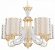 Подвесная люстра Arte Milano Florentia-3387 303387/5 Wh/Gd. 