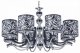 Подвесная люстра Arte Milano Florentia-4957 304957/8 Bk/Ni. 