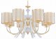 Подвесная люстра Arte Milano Florentia-6067 306067/8 Wh/Gd. 