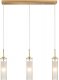 Подвесной светильник Indigo Torcia 11038/3P Brass V000416. 